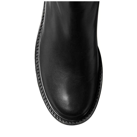 Stuart Weitzman Black 5050 Lift Over The Knee Boot Size 7.5 Leather Platform New - Picture 14 of 16